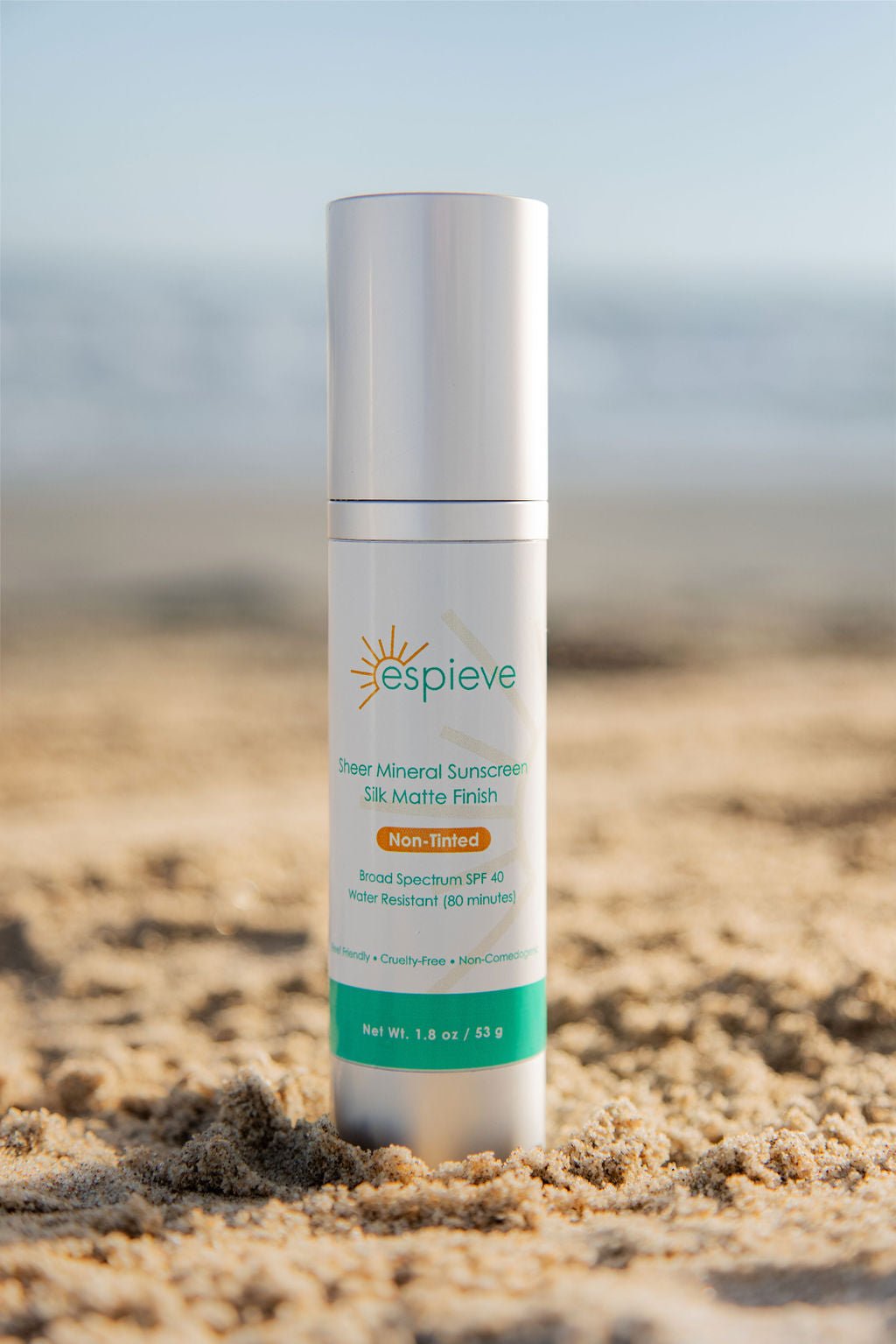 Non-Tinted Sunscreen SPF 40 (silk matte finish)  Espieve